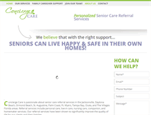 Tablet Screenshot of conciergecarefl.com